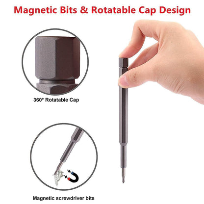 🔧 Precision Screwdriver Set – 24 Pieces All-in-One Repair Kit