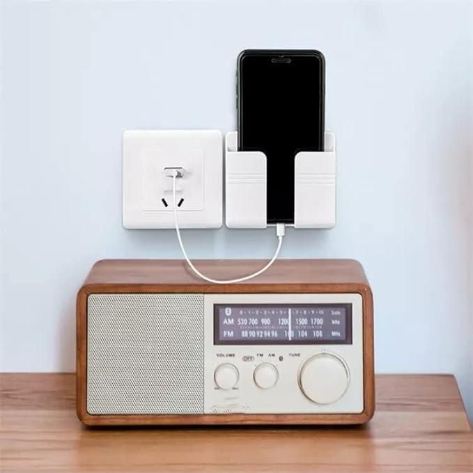 📱 Wall Mounted Mobile & Charging Holder – Easy Adhesive Mount