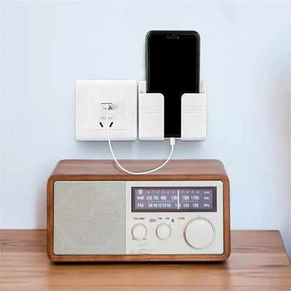 📱 Wall Mounted Mobile & Charging Holder – Easy Adhesive Mount