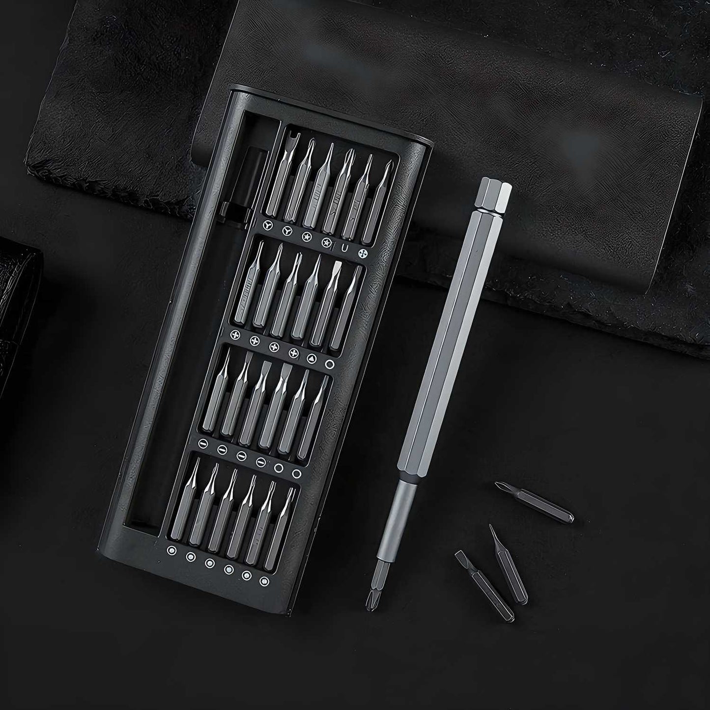 🔧 Precision Screwdriver Set – 24 Pieces All-in-One Repair Kit