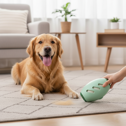 Portable Silicone Lint Roller – Reusable Dust & Pet Hair Remover